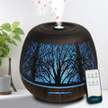 Cool Mist & Waterless Auto-Off 400Ml Essential Oil Diffuser with Remote Control