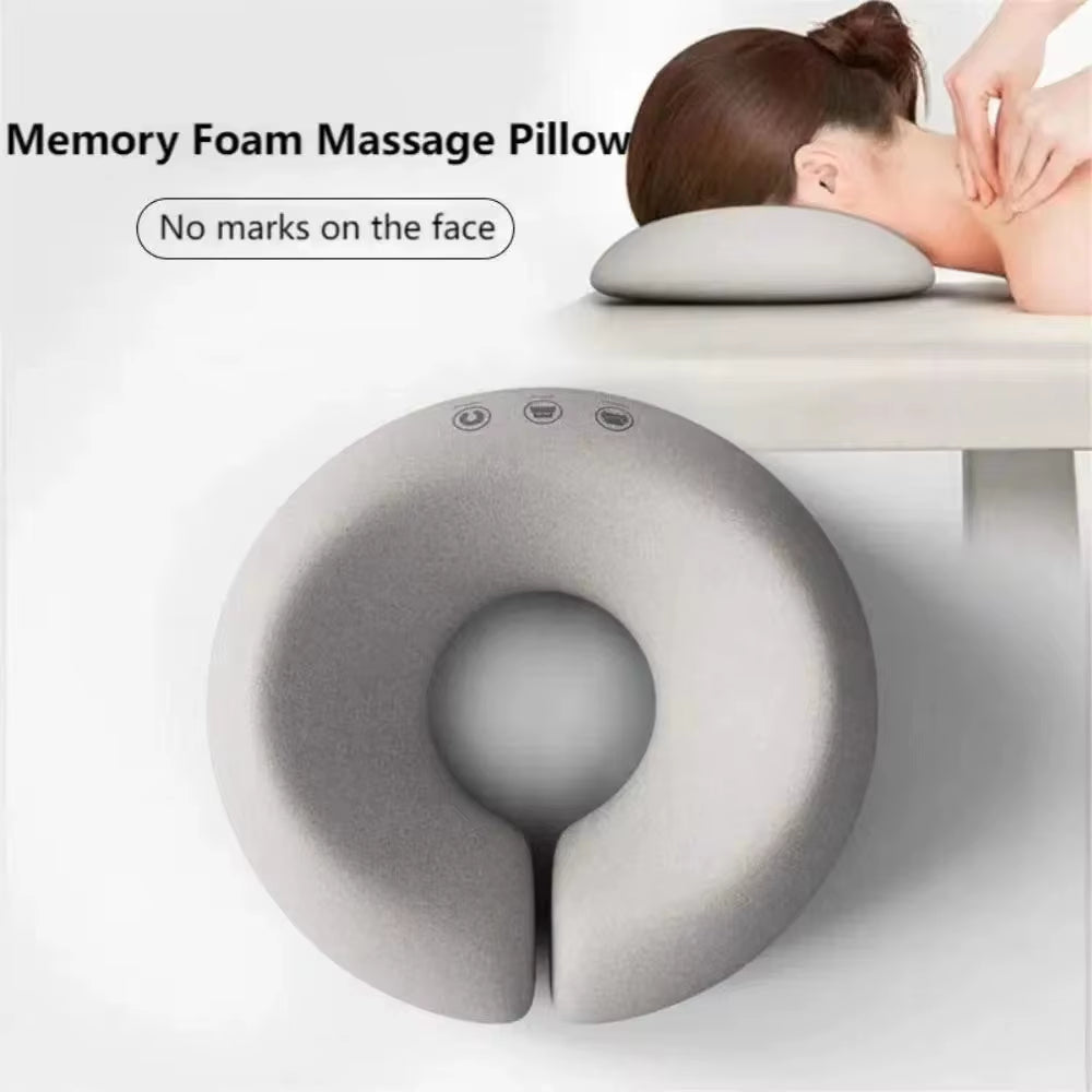 1Pcs Soft Massage Face Relax Memory Foam Relax Head Cradle Headrest Beauty Salon Face Cushion for SPA U Shape Pad Women