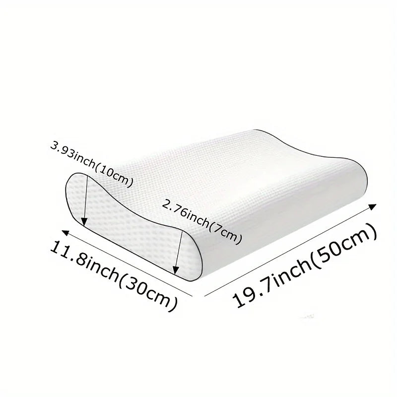 1Pc Neck Pillow, Sleeping Memory Foam Pillows, Cervical Pillow for Neck Relax, Pillow for Neck and Shoulder Relax